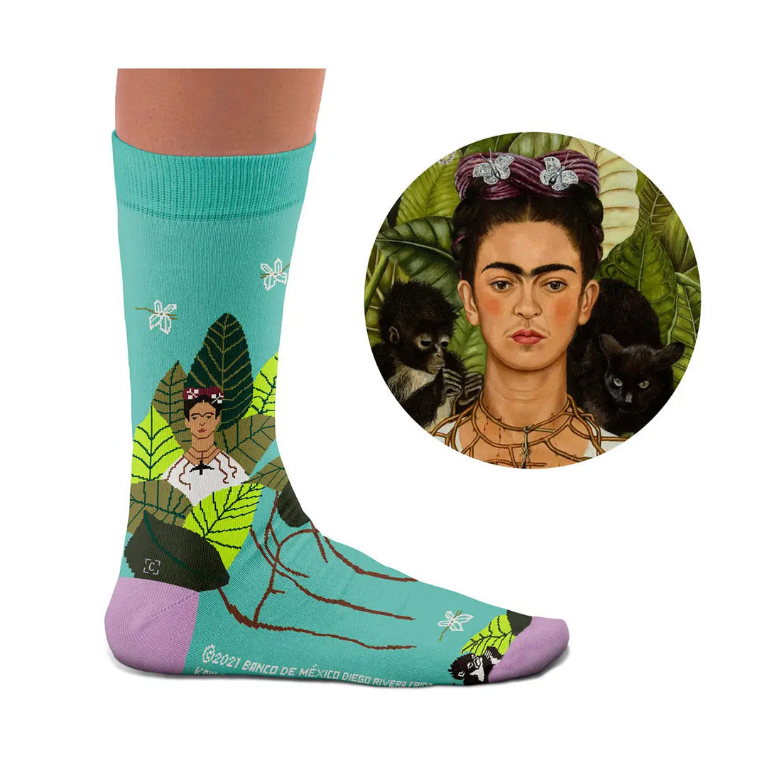 Sock Affairs Art Collection – Frida Self-Portrait Socks