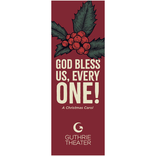 A Christmas Carol Bookmark – "God bless us, everyone"
