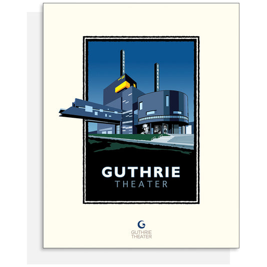 Guthrie Theater Card - White