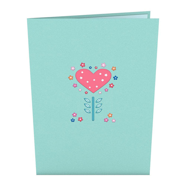 Lovepop 3D Card – Floral Heart