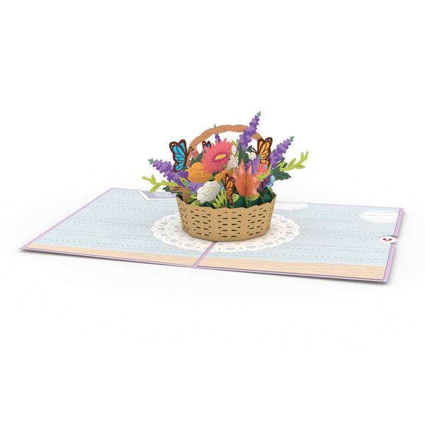 Lovepop 3D Card – Flower Basket