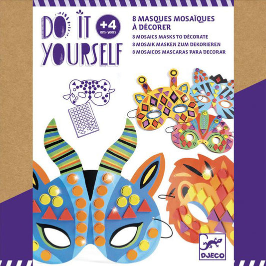 Do It Yourself Jungle Animal Mask Kit