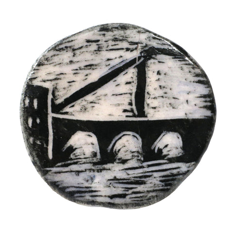 Elaine Woldorsky Porcelain Pin – Bridges Circle