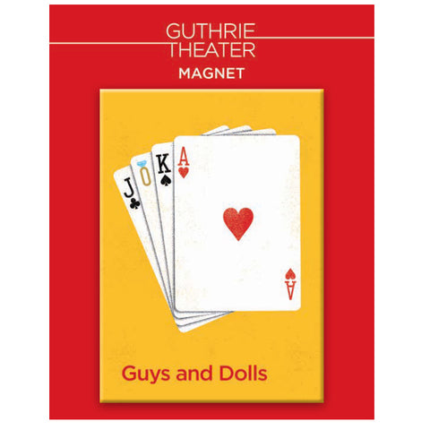 Guys and Dolls Magnet - Show Art