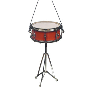 Red Snare Drum Ornament