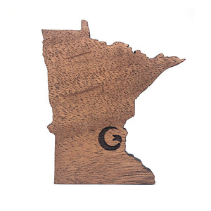 Minnesota "G" Wood Magnet