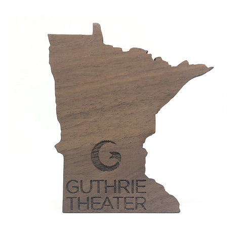 Guthrie Logo Wood Magnet