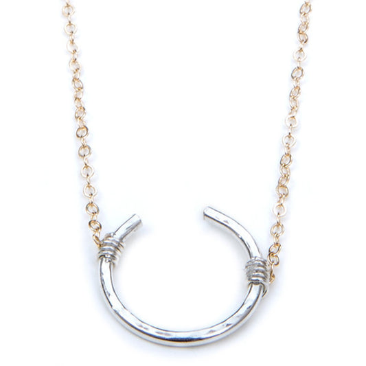 Trecy Bleich Necklace – Open Circle Mini