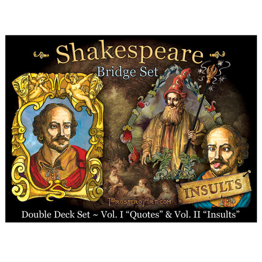 Shakespeare Bridge Set Cards
