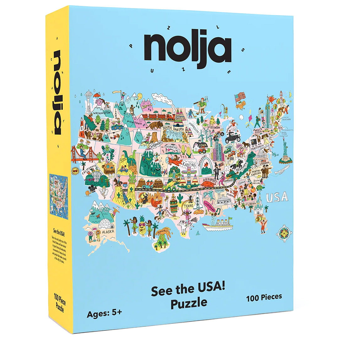 See the USA! Jigsaw Puzzle