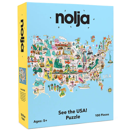 See the USA! Jigsaw Puzzle