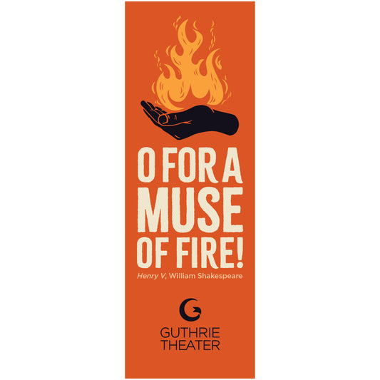 History Plays Bookmark – "O for a muse of fire!"