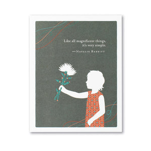 Positively Green Mother’s Day Card – Natalie Babbitt