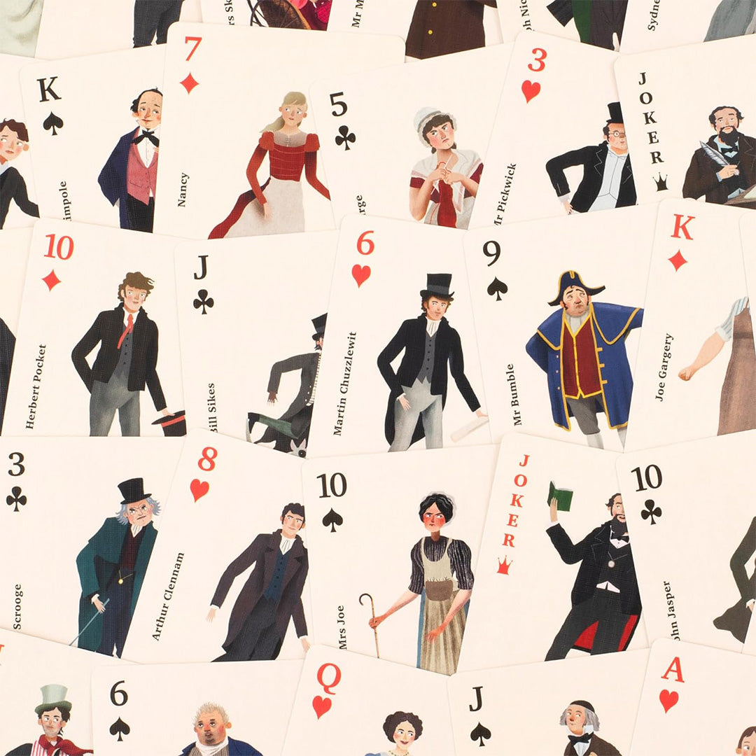 Charles Dickens Playing Cards