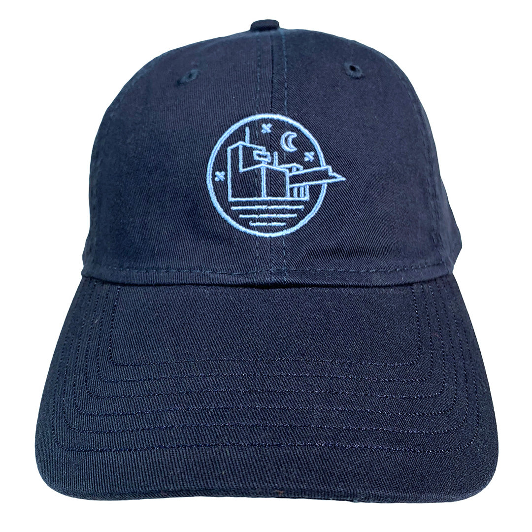 Guthrie Badge Cap – Navy