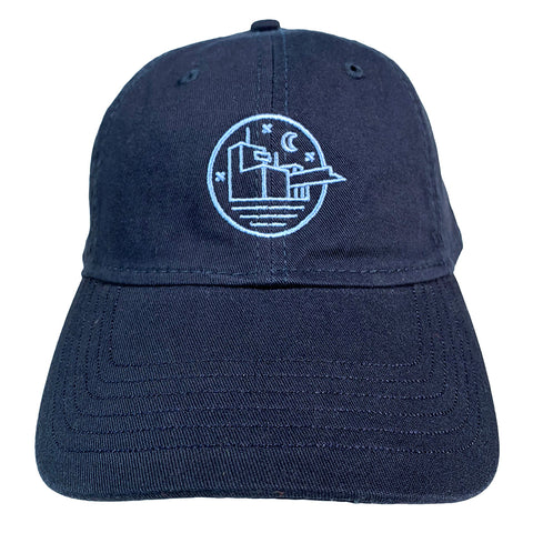 Guthrie Badge Cap – Navy