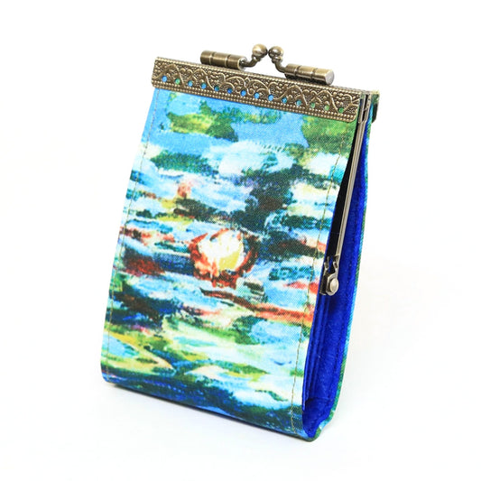 Cathayana Card Holder – Monet Water Lillies