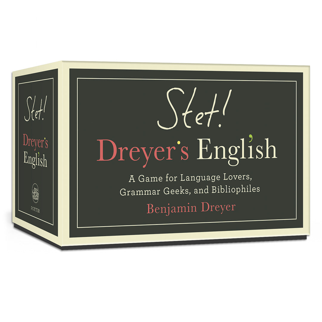 Stet! Dreyer's English: A Game for Language Lovers, Grammar Geeks, and Bibliophiles