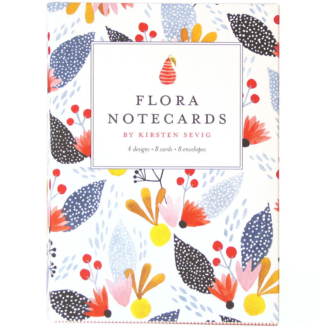 Kirsten Sevig Flora Notecards