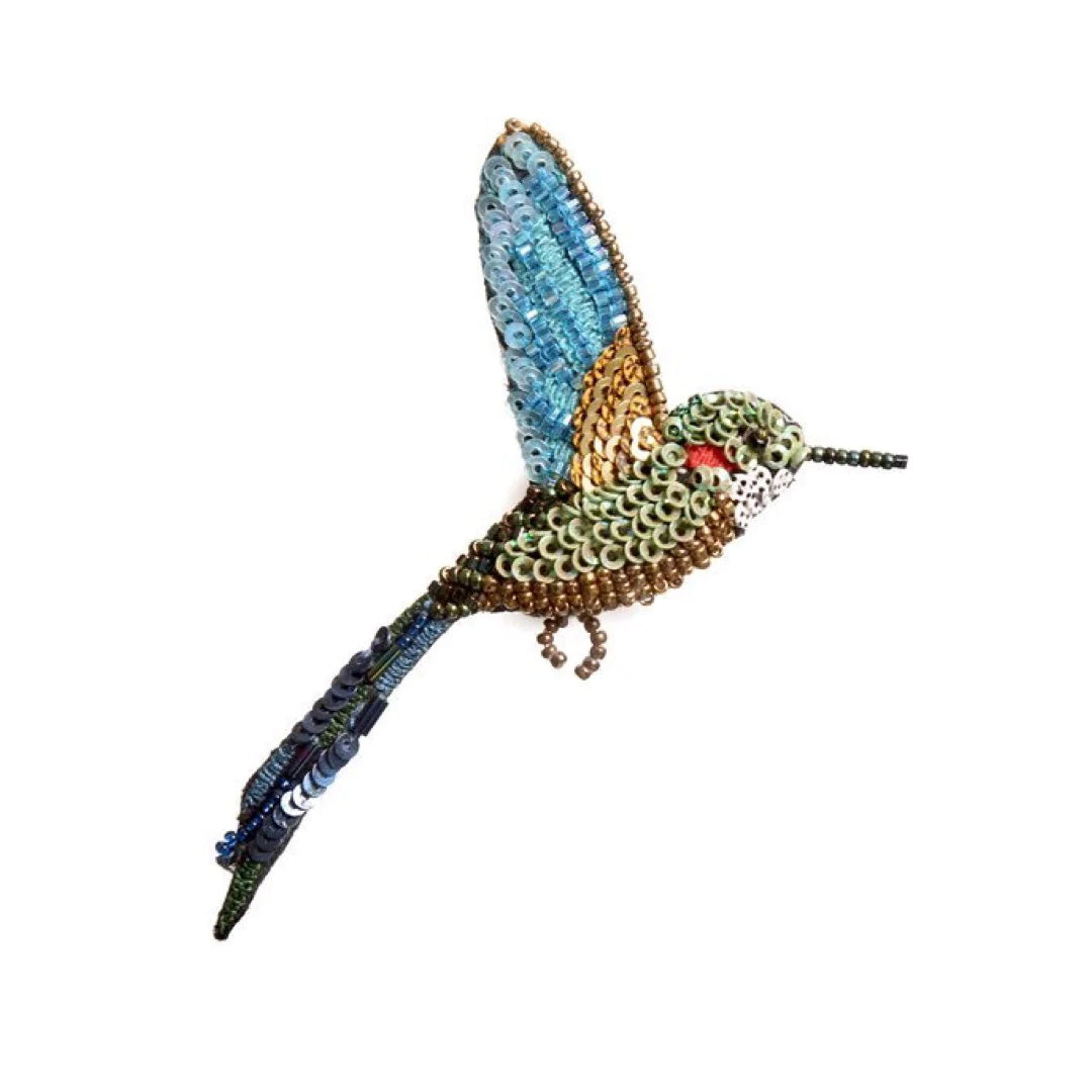 Trovelore Brooch Pin – Tropical Hummingbird
