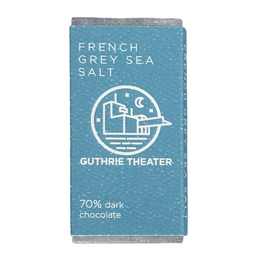 Guthrie Theater Chocolate Bar – French Grey Sea Salt (0.5 oz)