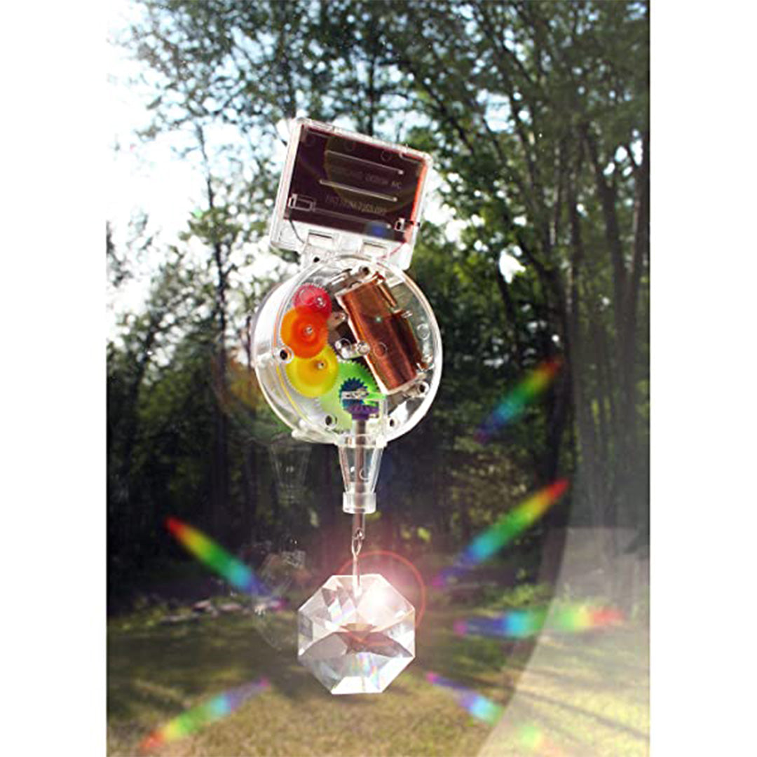 Solar Powered RainbowMaker with Crystal