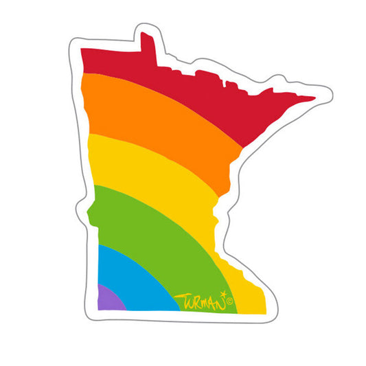 Adam Turman Minnesota Pride Sticker