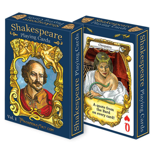 Shakespeare Quotes Playing Cards